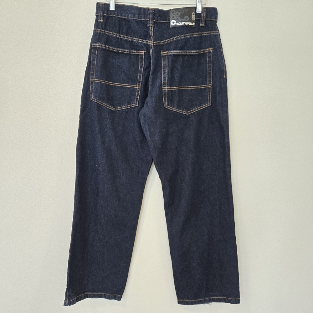 Vintage Y2K Southpole dark blue straight leg Jeans size 34 Men’s